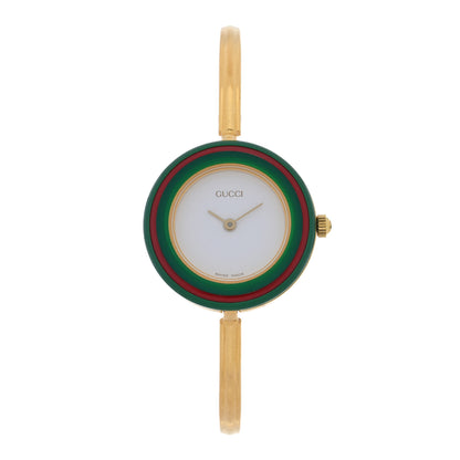 Gucci Stainless Steel 26mm Interchangeable Bezel Quartz Watch 1 of 5