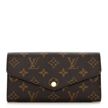 Louis Vuitton Monogram Sarah Wallet NM Rose Ballerine 1 of 6