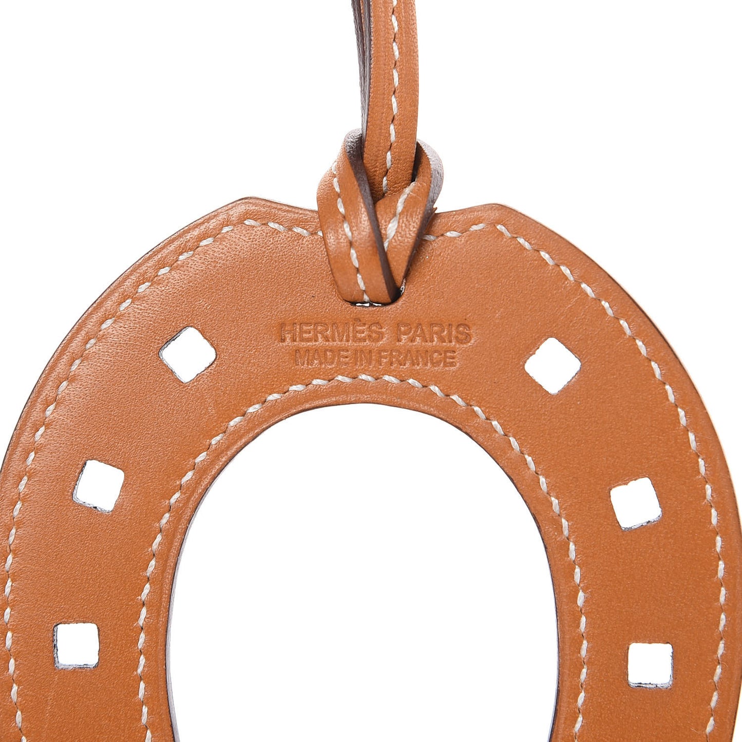 Swift Paddock Horseshoe Bag Charm Gold