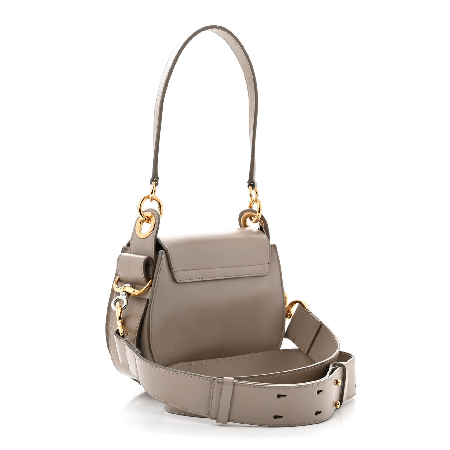 Calfskin Small Tess Bag Motty Grey