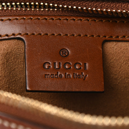 Gucci GG Supreme Monogram Medium Boston Beige Cuir 6 of 10