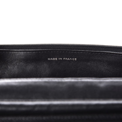 Chanel Caviar Timeless CC Wallet On Chain WOC Black 8 of 15