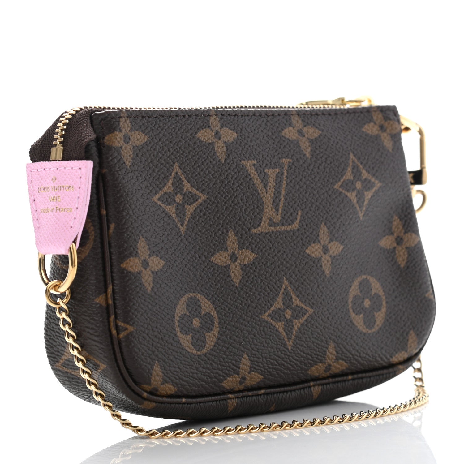 Louis Vuitton Monogram 2021 Christmas Animation Japanese Garden Mini Pochette Accessories Wisteria Pink 3 of 8