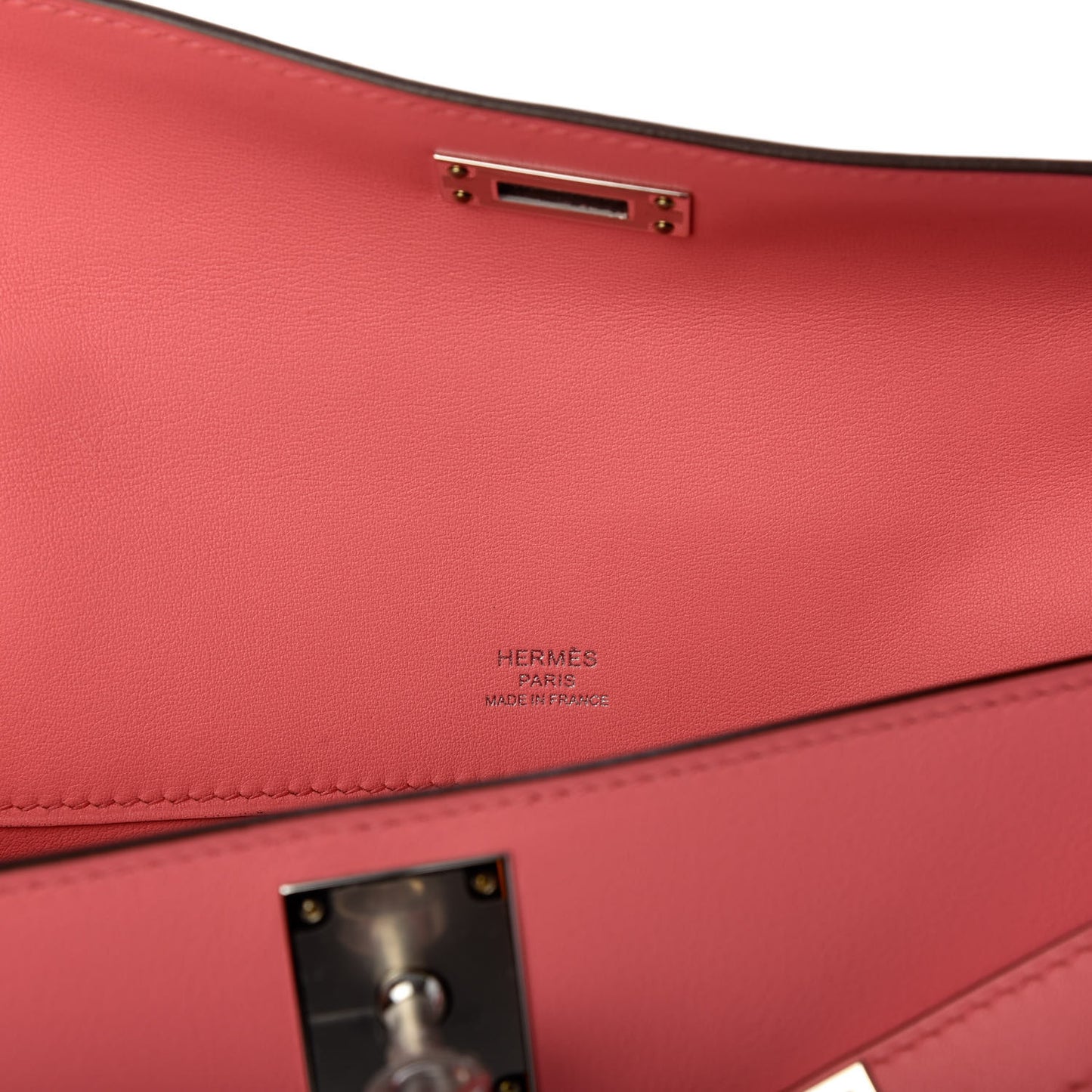 Swift Kelly Cut Clutch Pochette Rose D'Ete