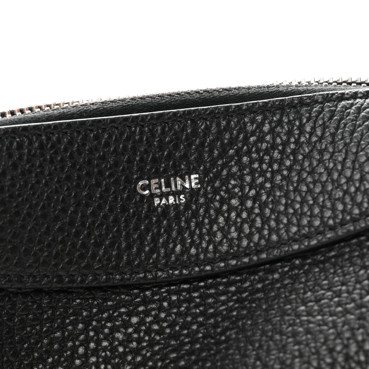 Grained Calfskin Harry Crossbody Bag Black