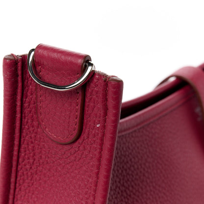 Hermes Taurillon Clemence Evelyne III GM Rubis 13 of 13