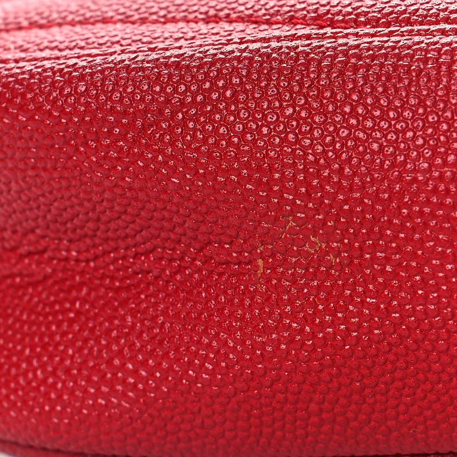 Saint Laurent Grain De Poudre Matelasse Monogram Mini Lou Camera Bag Eros Red 11 of 11