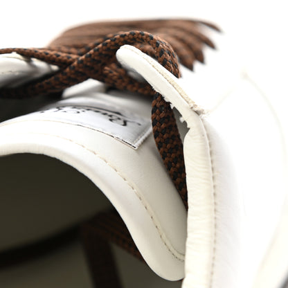 Louis Vuitton Calfskin Monogram Mens Rivoli Sneakers 9.5 White 9 of 11