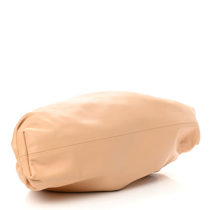 Bottega Veneta Smooth Butter Calf The Pouch Oversized Clutch Nude 4 of 8