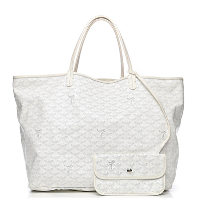 Goyard Goyardine Saint Louis GM White 1 of 15