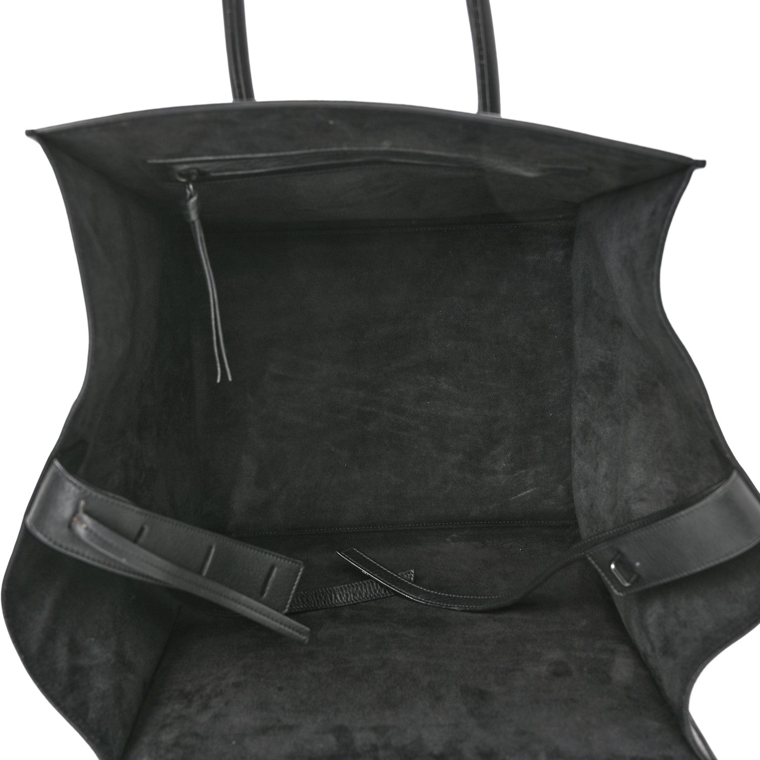 Celine Grained Calfskin Medium Phantom Luggage Black 5 of 14