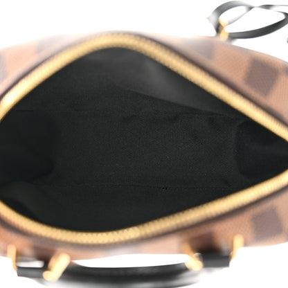 Louis Vuitton Damier Ebene Valisette Souple BB Black 5 of 9