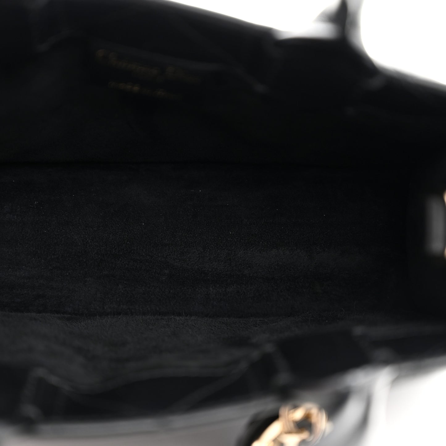 Calfskin Macrocannage Mini Book Tote Black