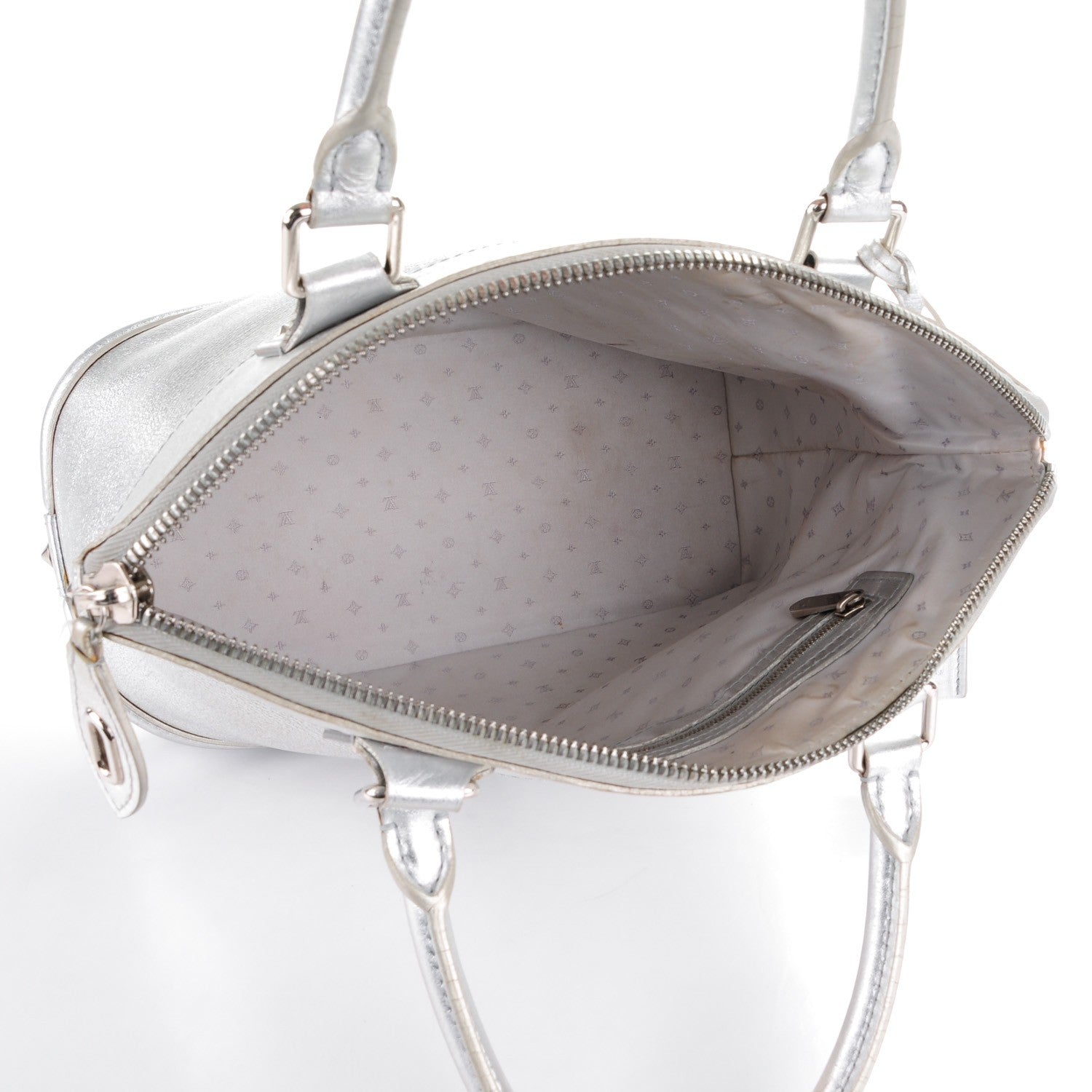 Louis Vuitton Suhali Lockit PM Silver 5 of 11
