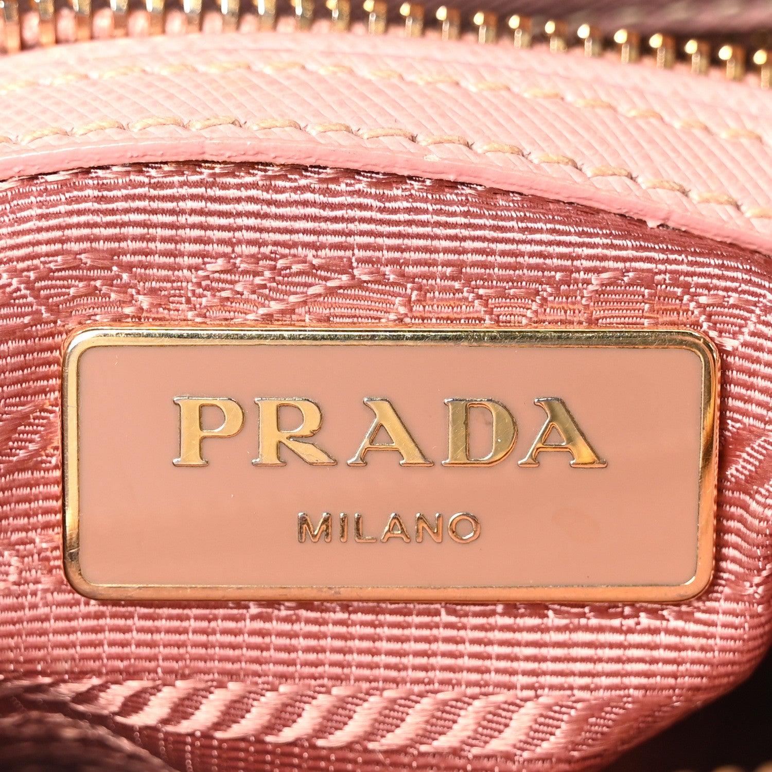 Prada Saffiano Lux Mini Double Zip Tote Orchidea 1777926