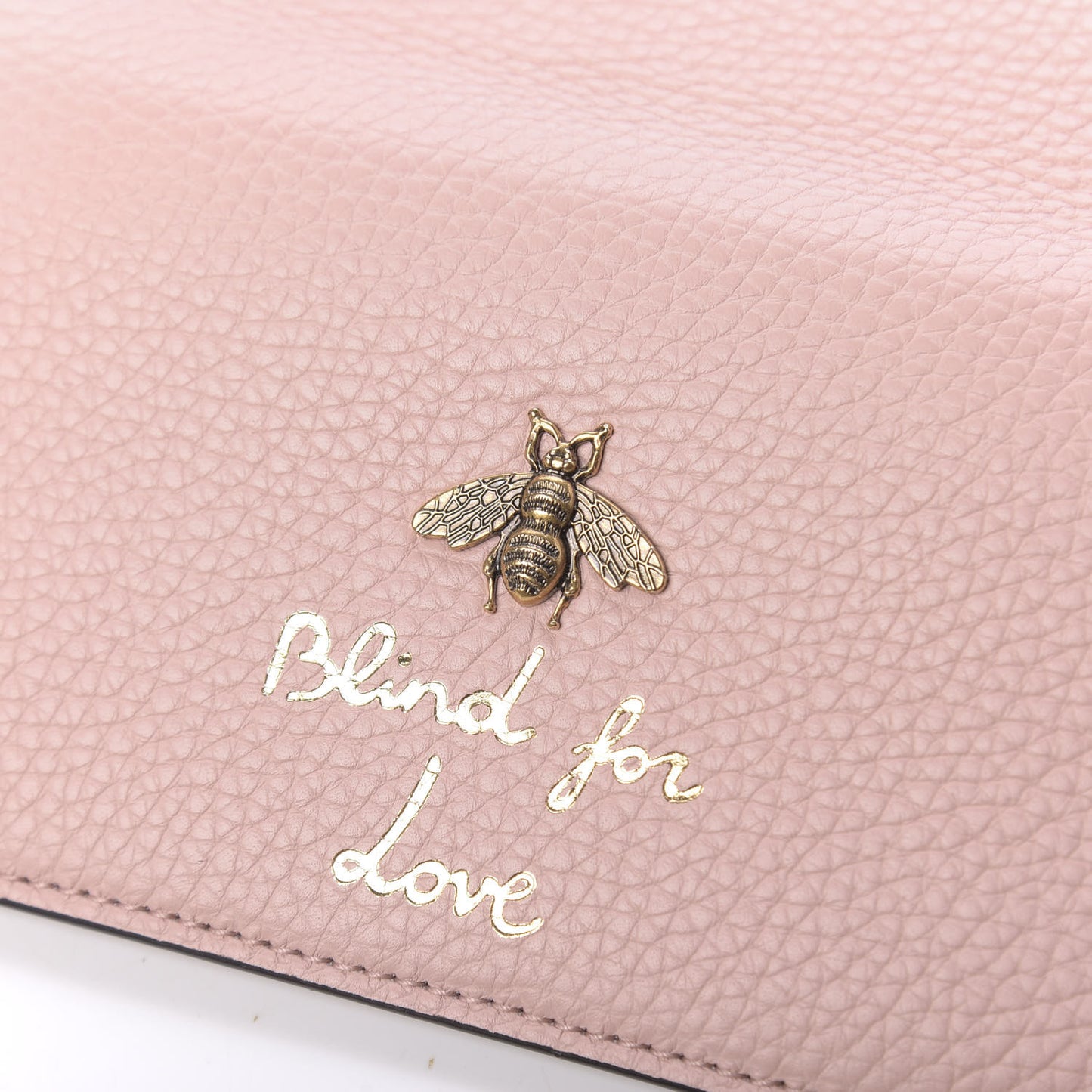 Calfskin Animalier Continental Wallet Porcelain Rose