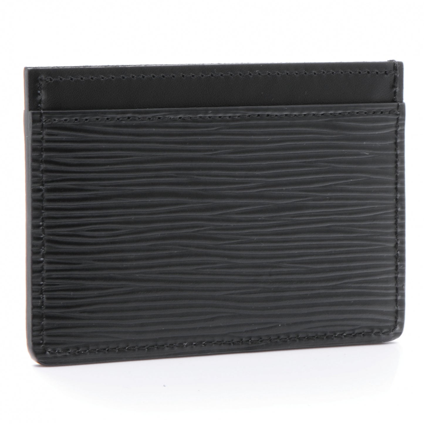 Epi Simple Card Holder Black