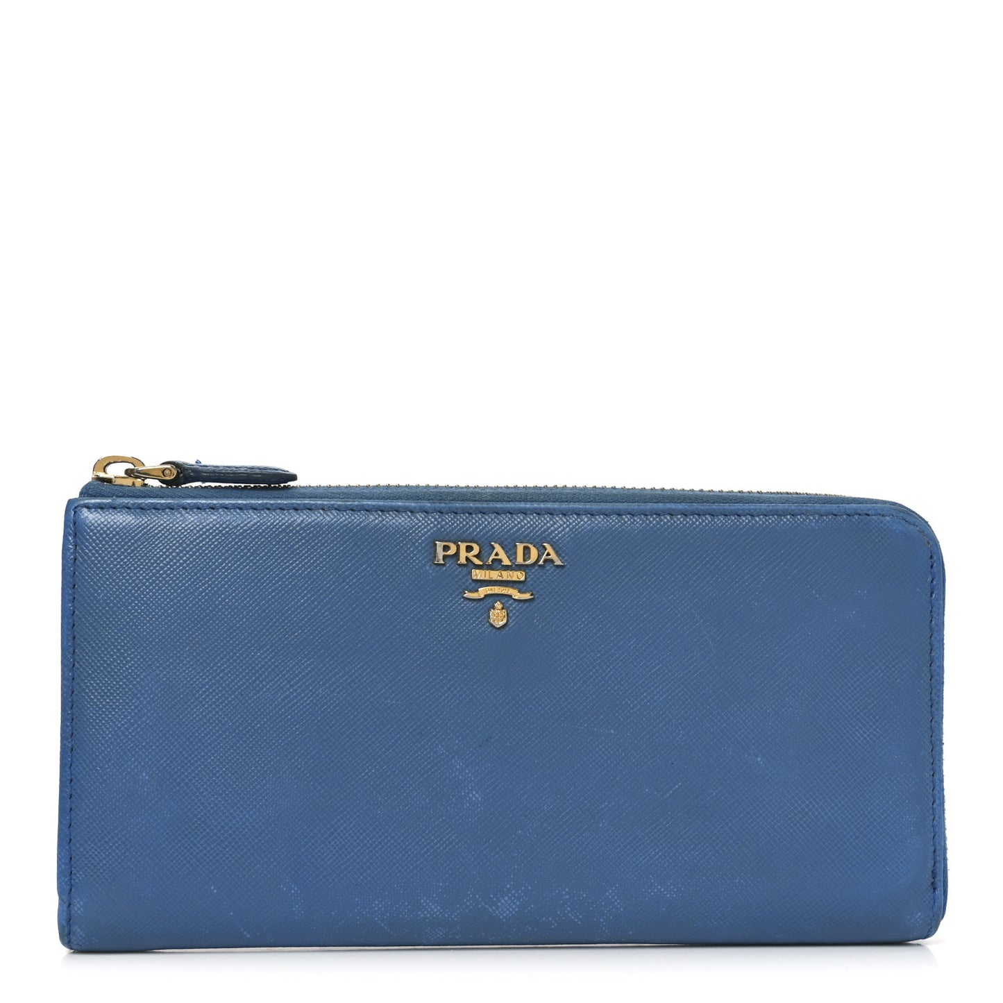 Vitello Move Half Zip Wallet Cobalto