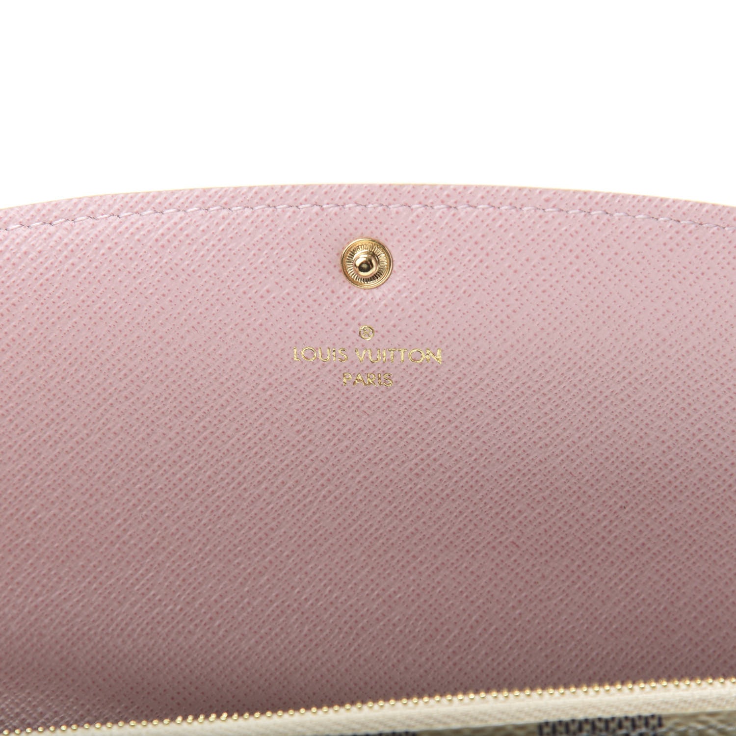 Louis Vuitton Damier Azur Emilie Wallet Rose Ballerine 6 of 8