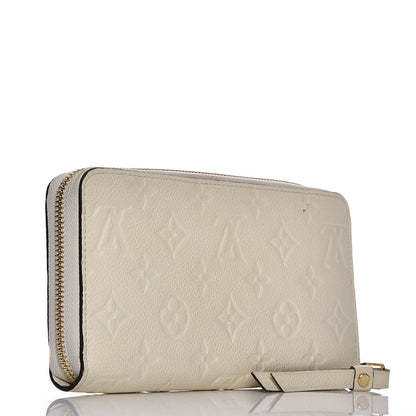 Louis Vuitton Empreinte Zippy Wallet Neige 2 of 14