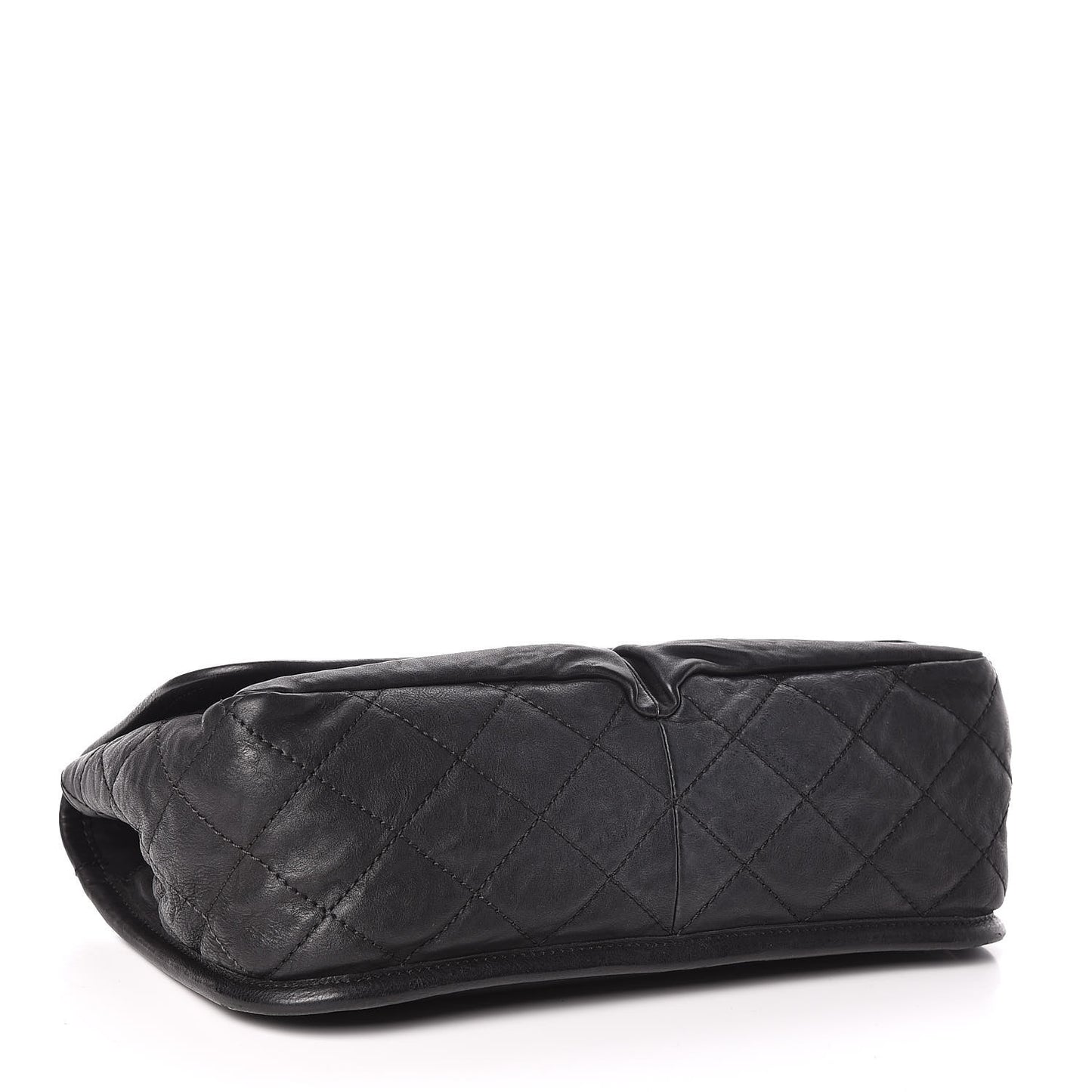 Calfskin Medium Natural Beauty Flap Black