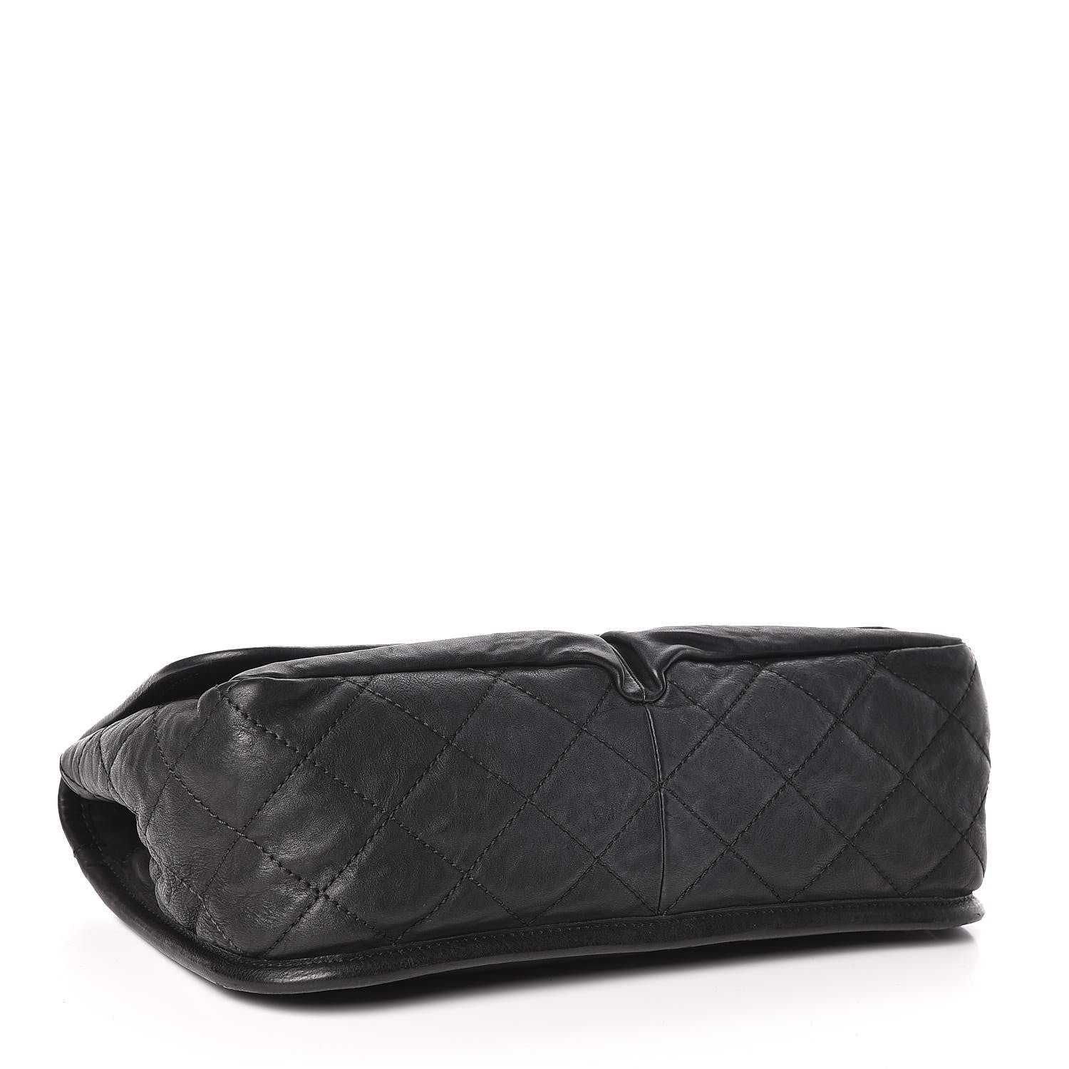 Chanel Calfskin Medium Natural Beauty Flap Black 6 of 13