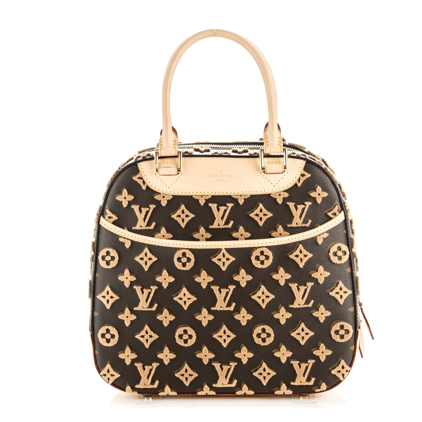 Monogram Tuffetage Deauville Cube Caramel