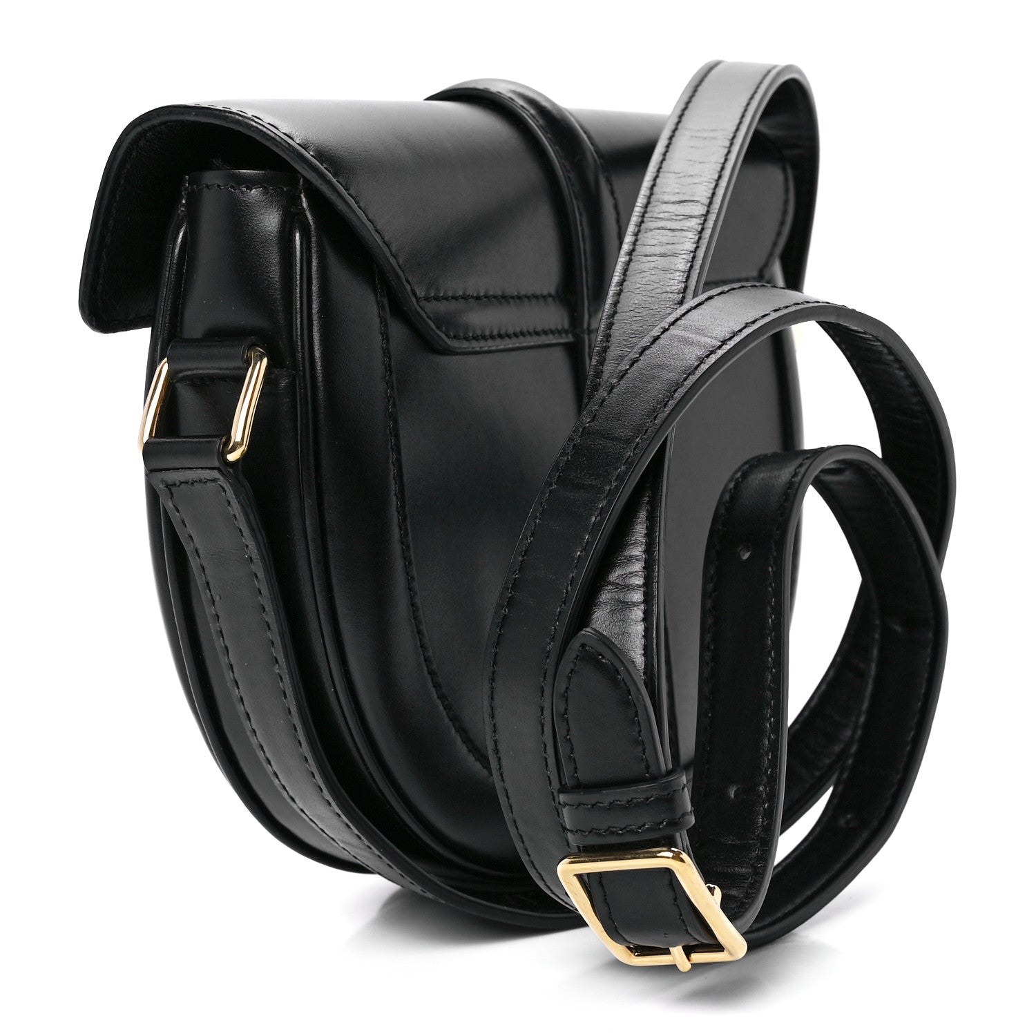 Celine Satinated Calfskin Besace Small 16 Black 3 of 11