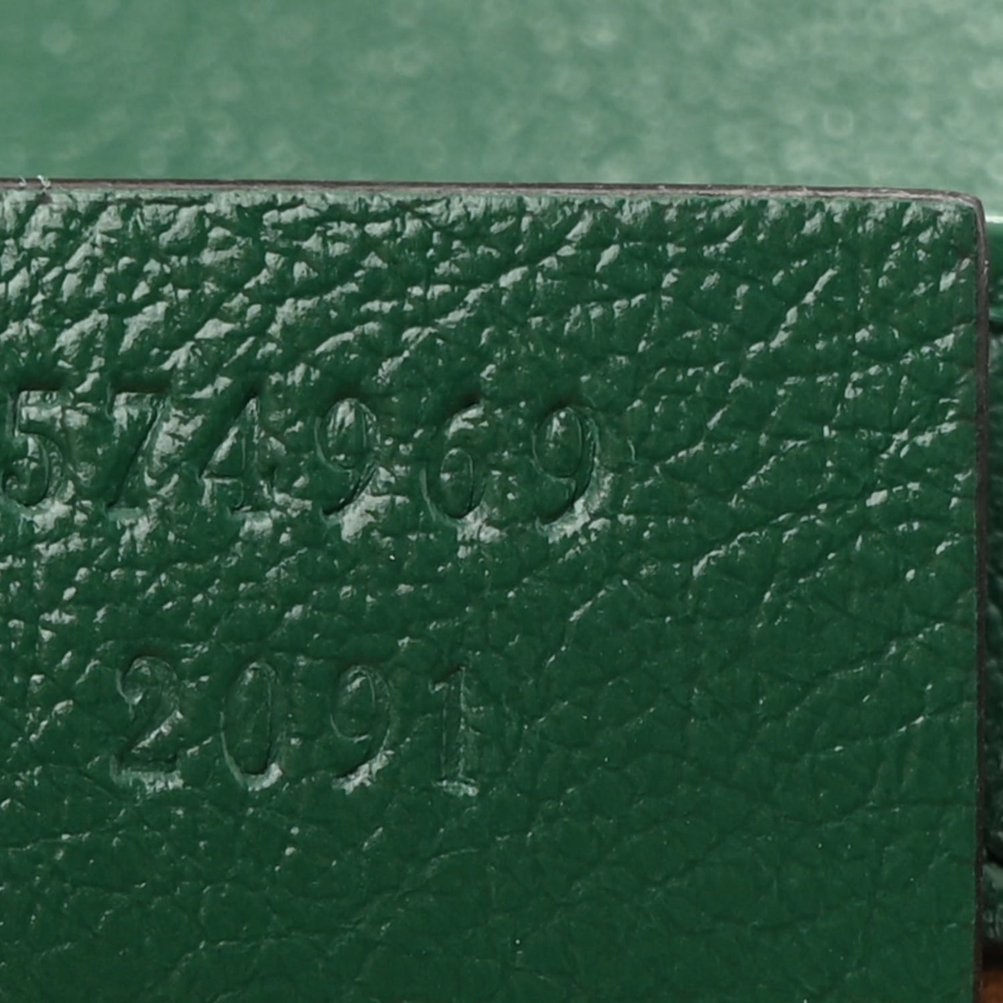Azalea Calfskin Enamel Matelasse Diagonal Super Mini Torchon GG Marmont Shoulder Bag New Shamarock Emerald