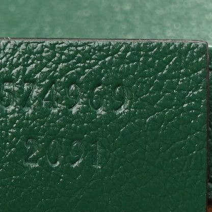 Gucci Azalea Calfskin Enamel Matelasse Diagonal Super Mini Torchon GG Marmont Shoulder Bag New Shamarock Emerald 7 of 11