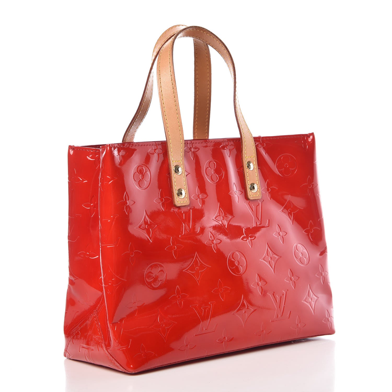 Louis Vuitton Vernis Reade PM Rouge 3 of 11
