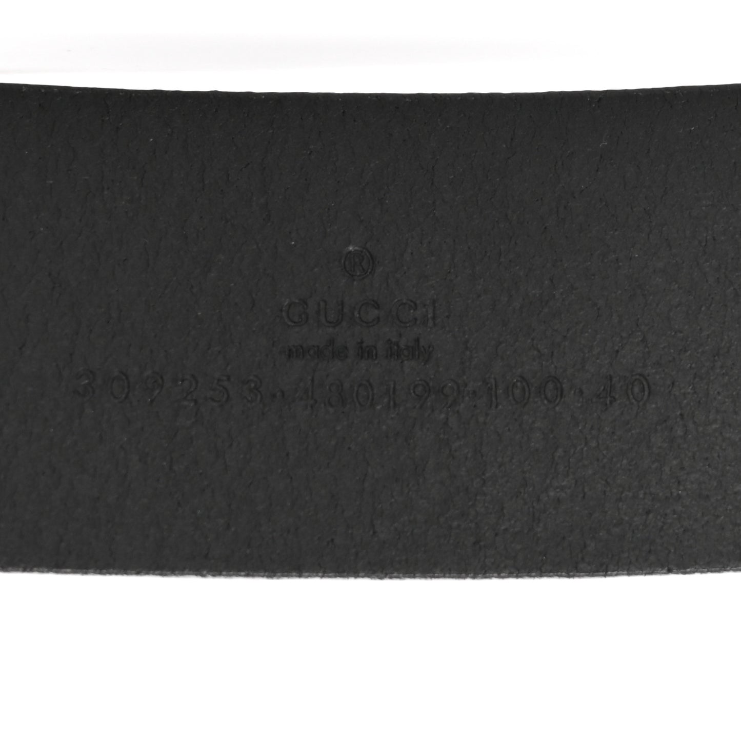 Calfskin Studded Interlocking G Belt 100/40 Black