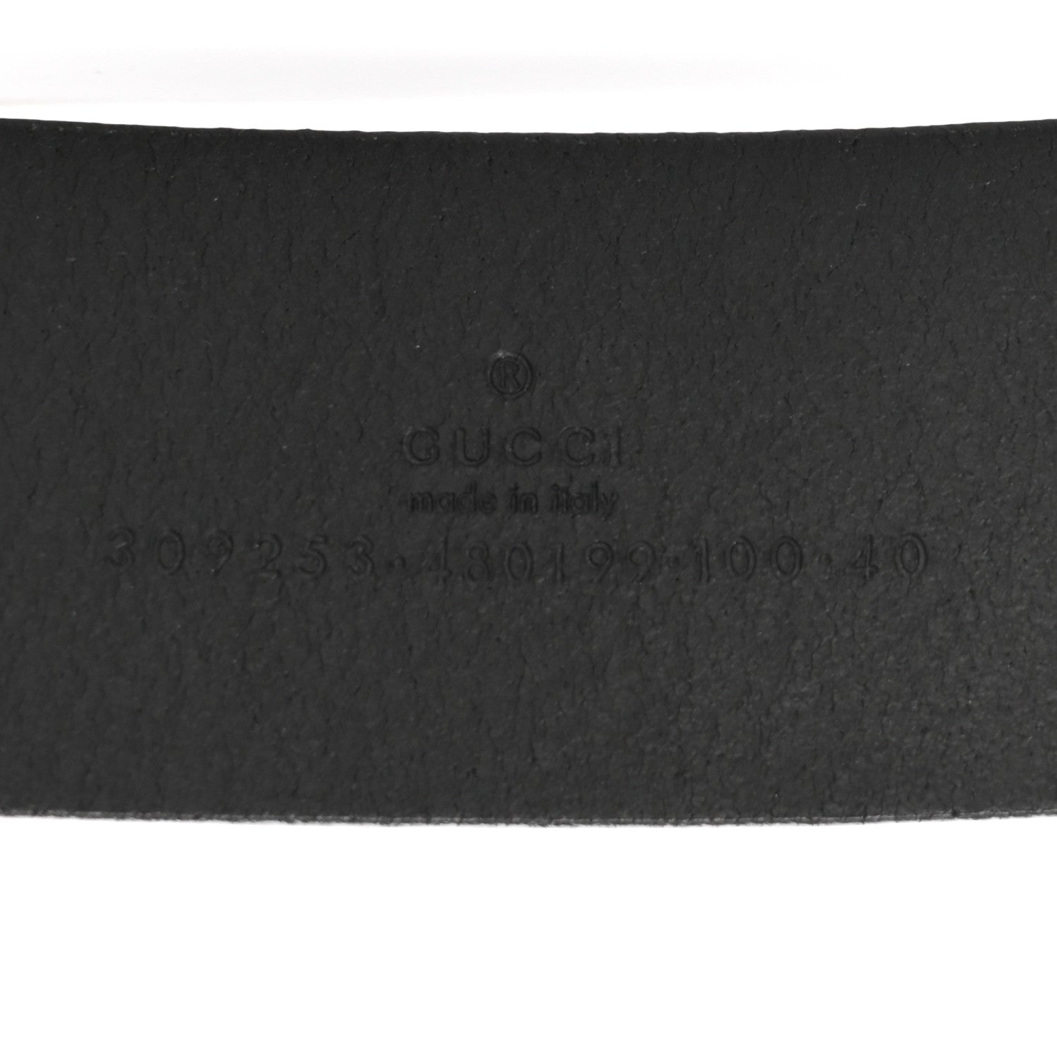 Gucci Calfskin Studded Interlocking G Belt 100/40 Black 5 of 7