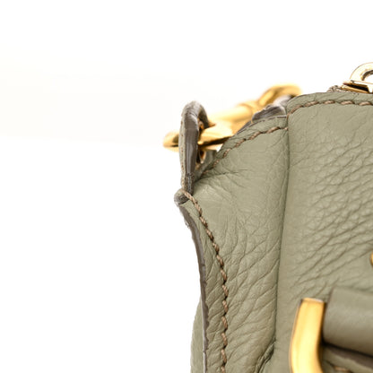 Chloe Calfskin Medium Marcie Satchel Baobab Green 13 of 13