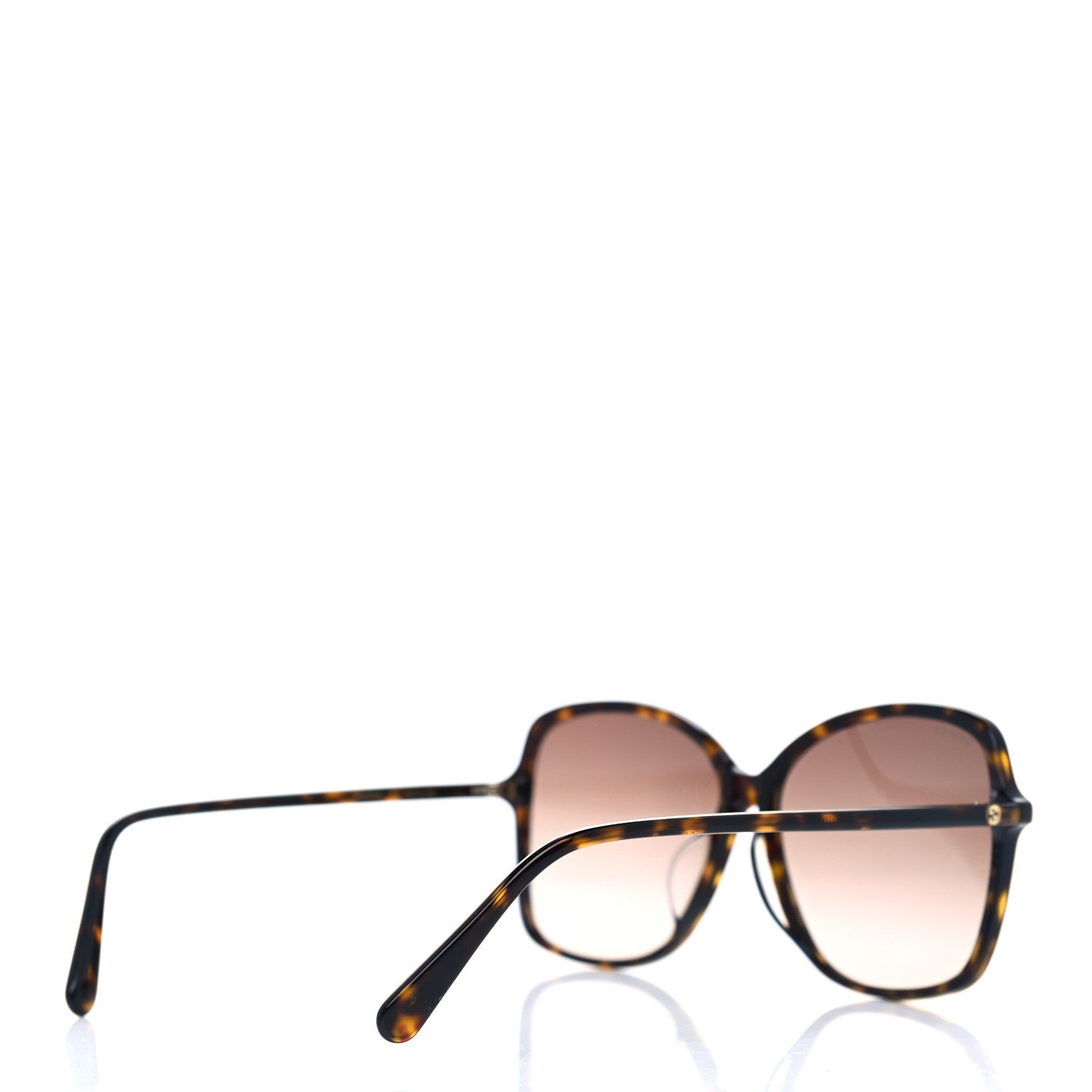 Gucci Acetate Oversize Round Frame Sunglasses GG0546SK Tortoise 5 of 5
