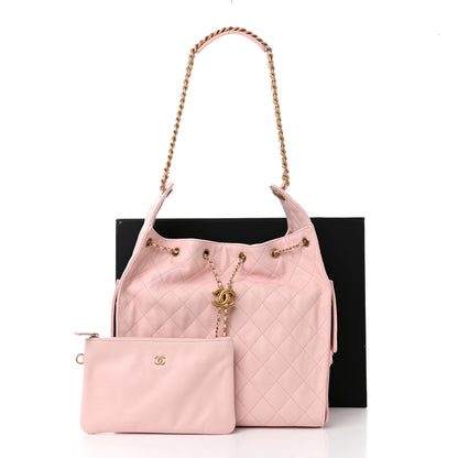 Chanel Caviar Quilted Medium Chanel 25 Handbag Light Pink 12 of 12