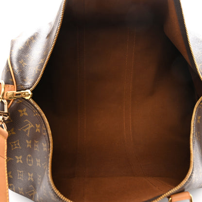 Louis Vuitton Monogram Keepall Bandouliere 55 5 of 14