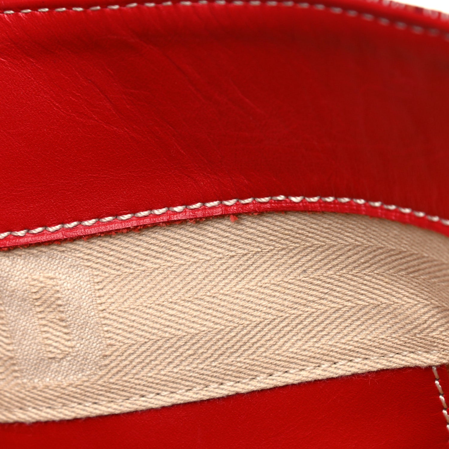 Goyard Goyardine Voltaire Tote Red 15 of 23