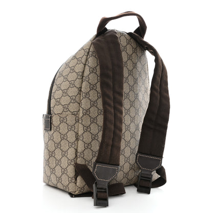 Gucci GG Supreme Monogram Margaux Calfskin Childrens Day Backpack Beige Ebony Cocoa Dark Chocolate 3 of 8