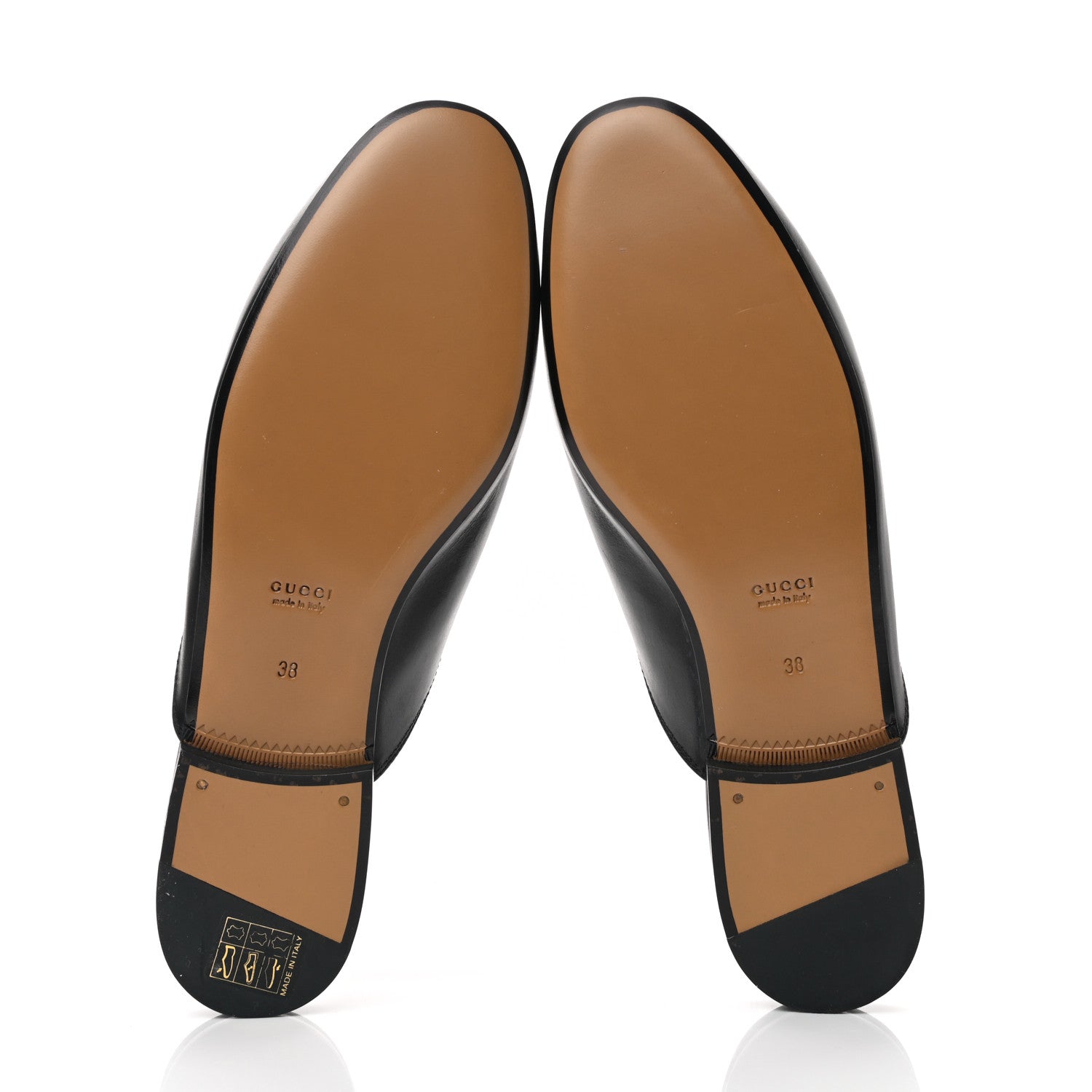Gucci Calfskin Womens Princetown Slippers 38 Black 5 of 7