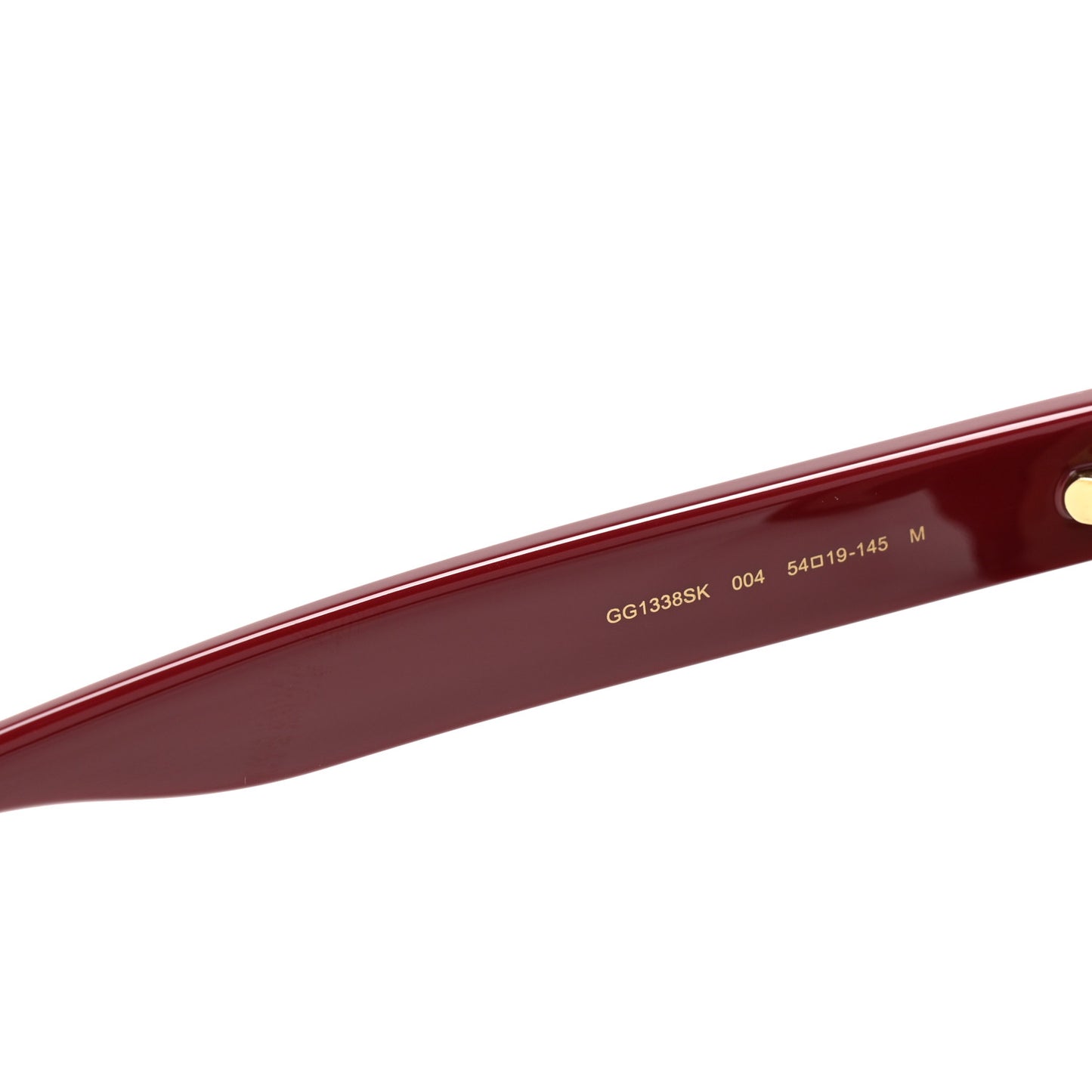 Acetate Square Frame Sunglasses GG1338SK Red