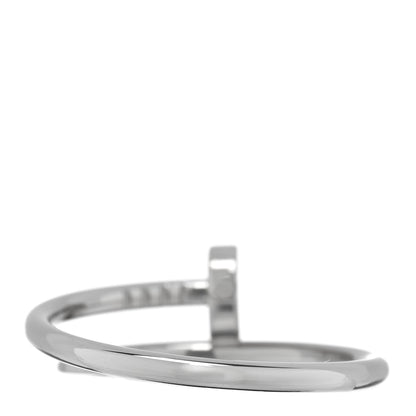 Cartier 18K White Gold Small Juste Un Clou Ring 57 8 3 of 5
