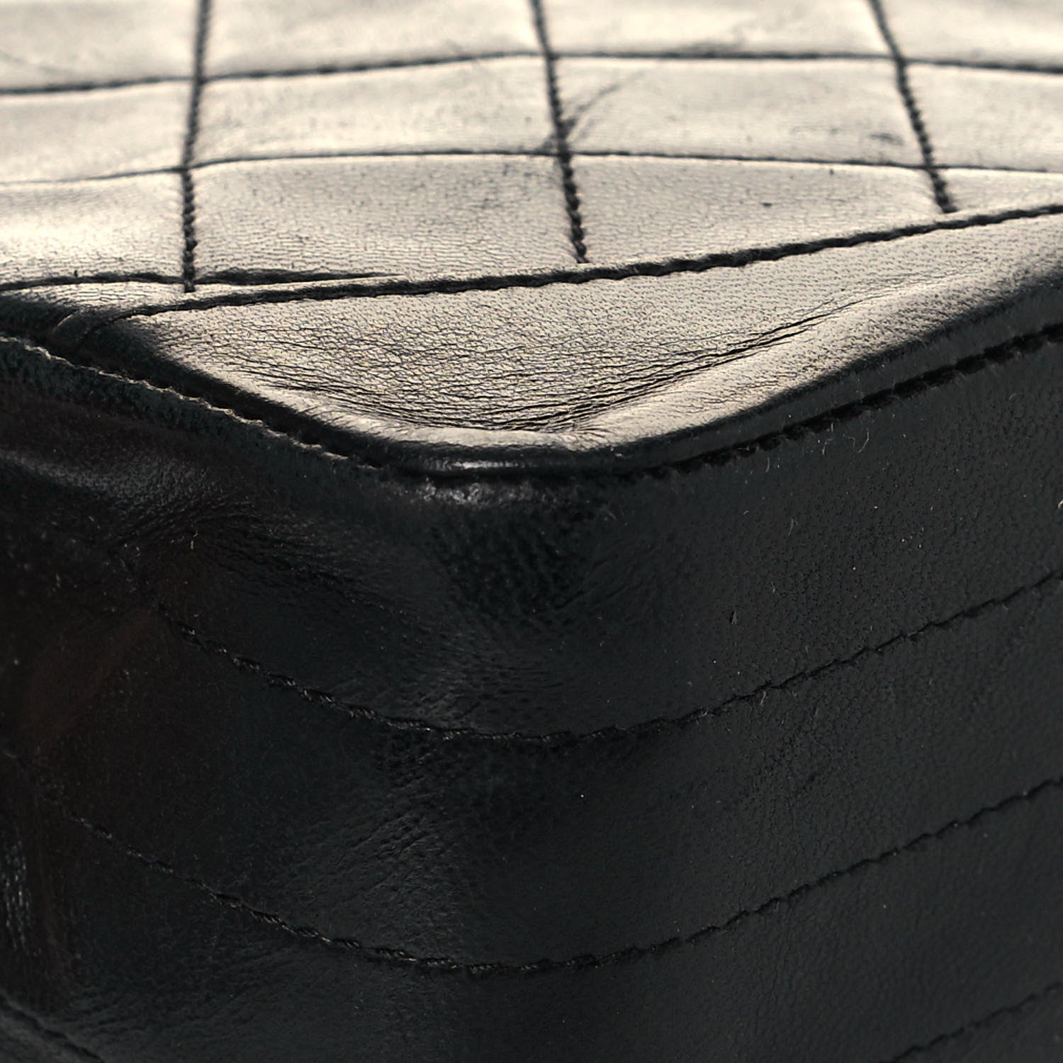 Chanel Lambskin Quilted Medium Single Flap Black 11 of 17