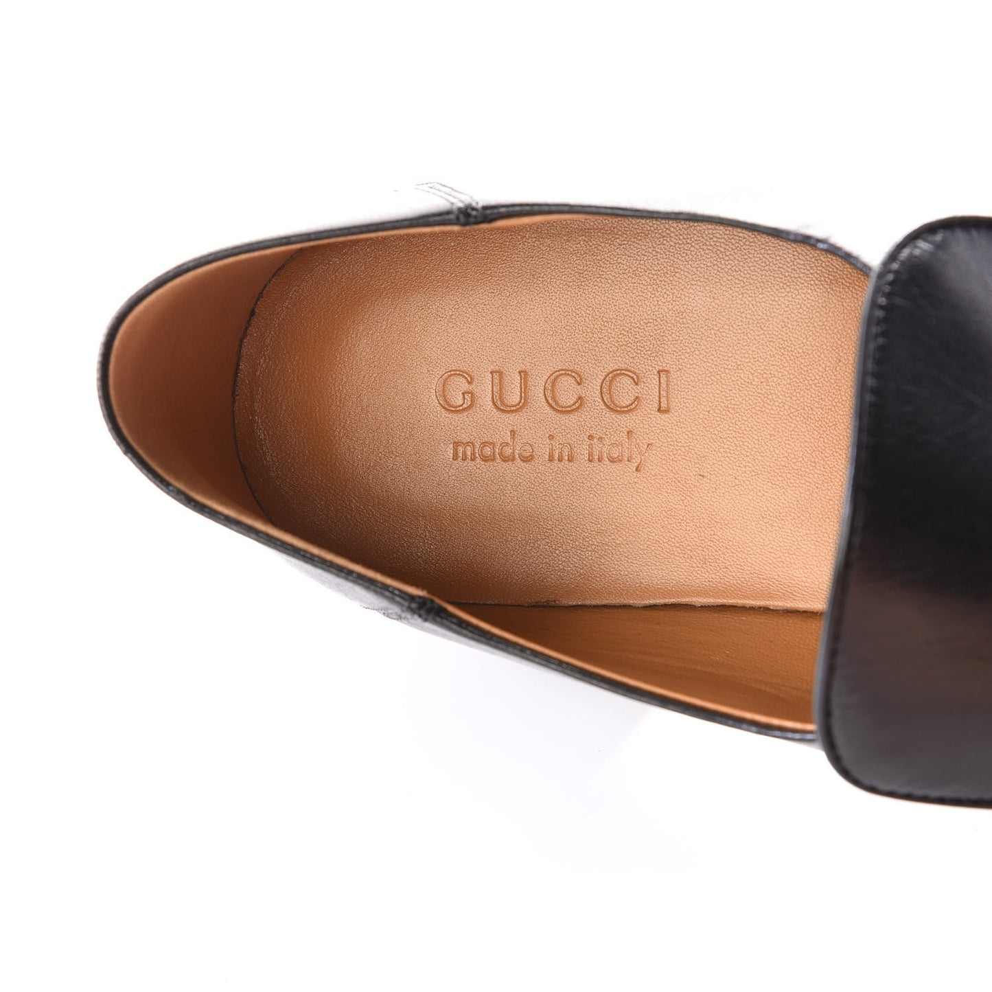 Goatskin Mens Horsebit Loafers 8.5 Black