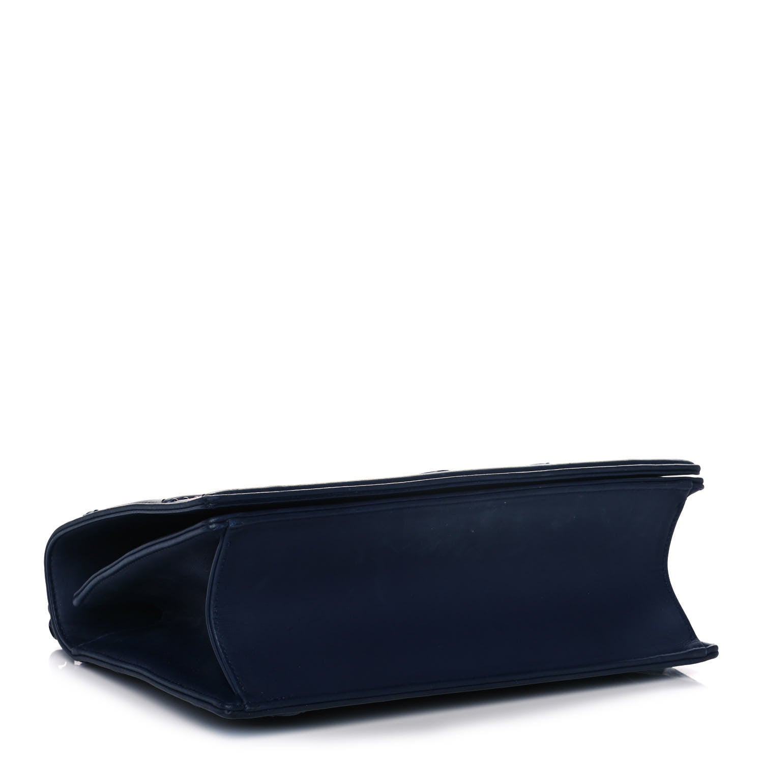 Christian Dior Ultra Matte Calfskin Studded Medium Diorama Flap Bag Blue 4 of 19