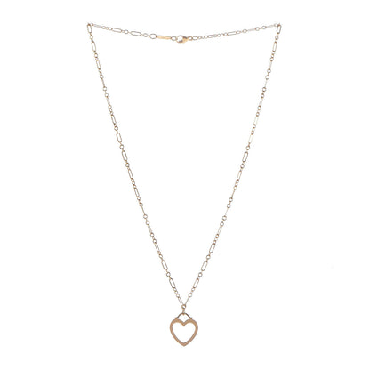 Tiffany 18K Rose Gold Small Sentimental Heart Pendant Necklace 3 of 7