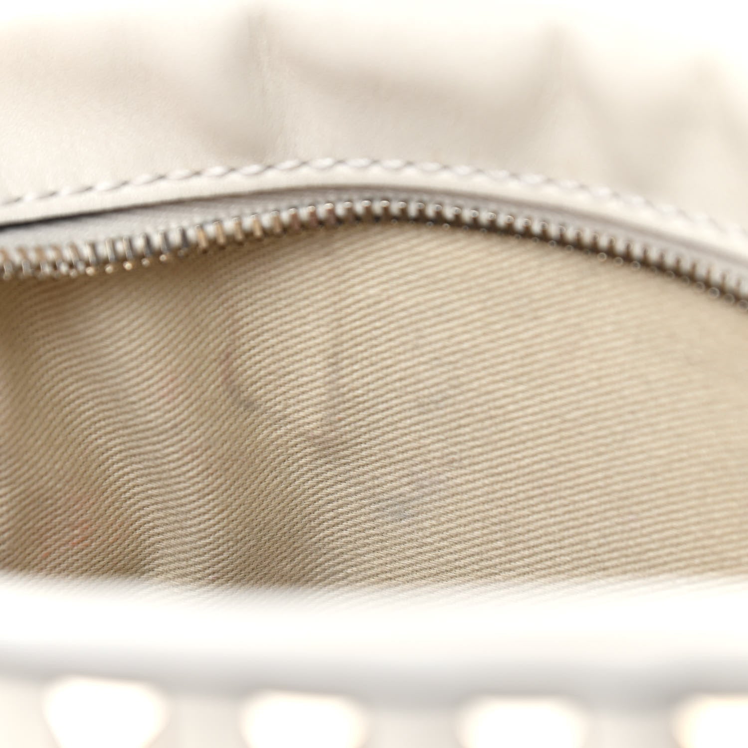 Valentino Garavani Calfskin Rockstud Top Handle Camera Crossbody Bag Ivory 9 of 12