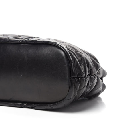 Chanel Lambskin Quilted Sharpei Flap Black 7 of 11