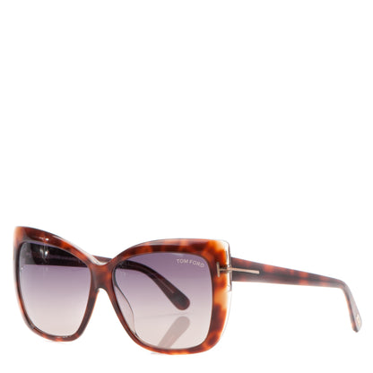 Tom Ford Irina Sunglasses TF390 Tortoise 1 of 5