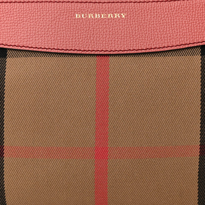 Burberry House Check Derby Peyton Crossbody Clutch Bag Pink 9 of 13